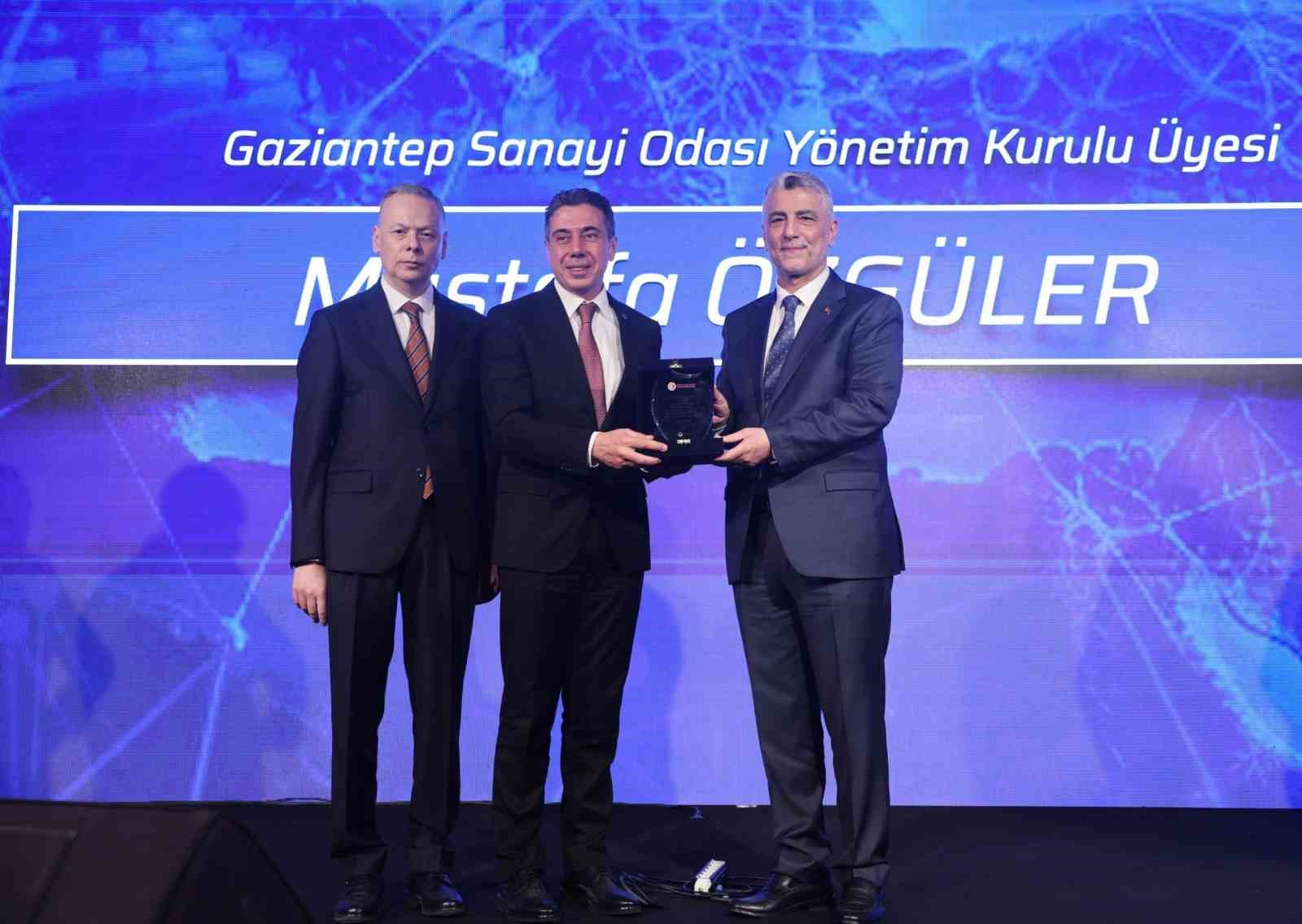 Ticaret Bakanlığından GSO Gaziantep Gıda Kümesi’ne ödül
