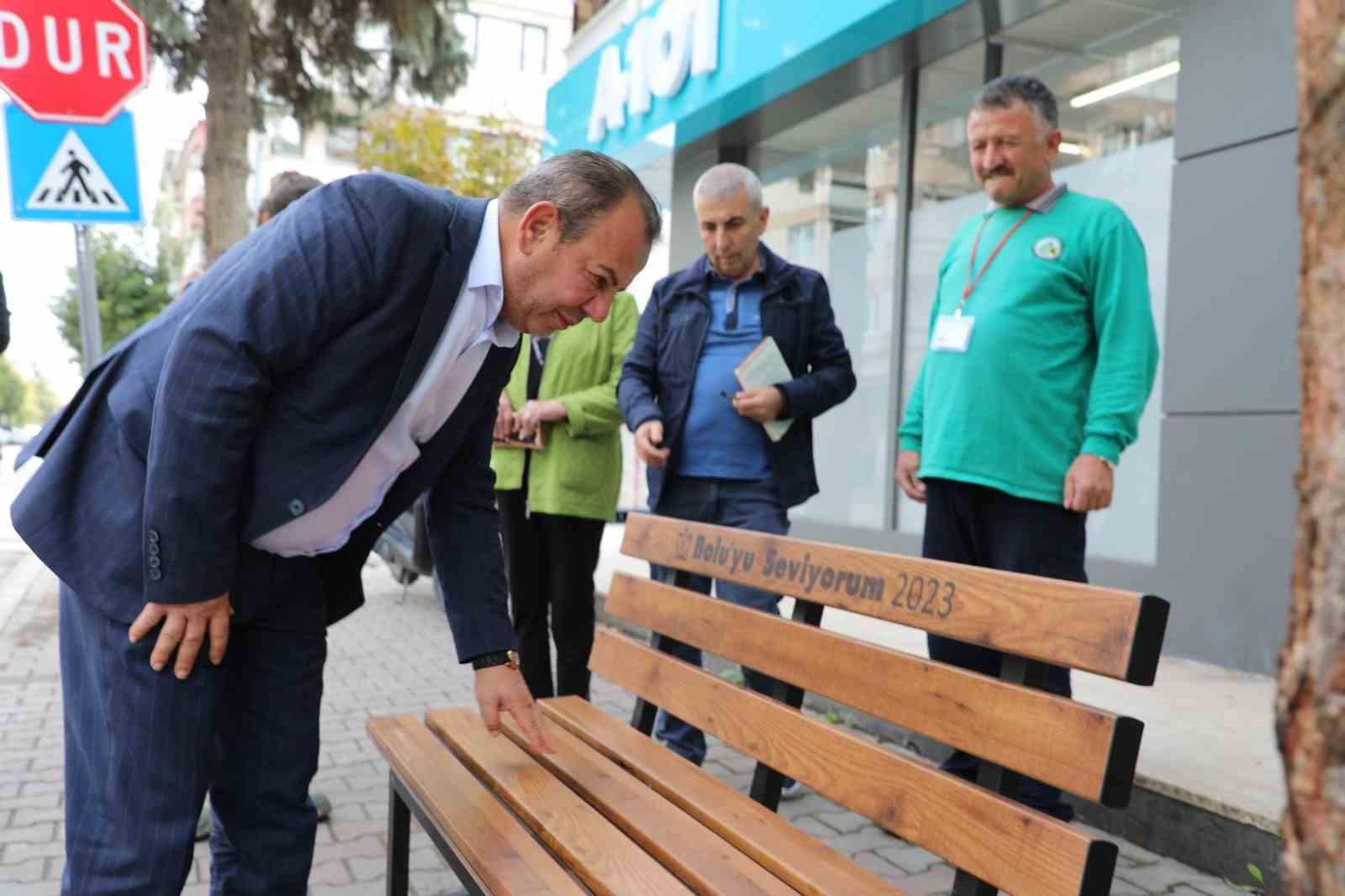 Bolu Belediyesi artık kent mobilyalarını kendisi üretiyor
