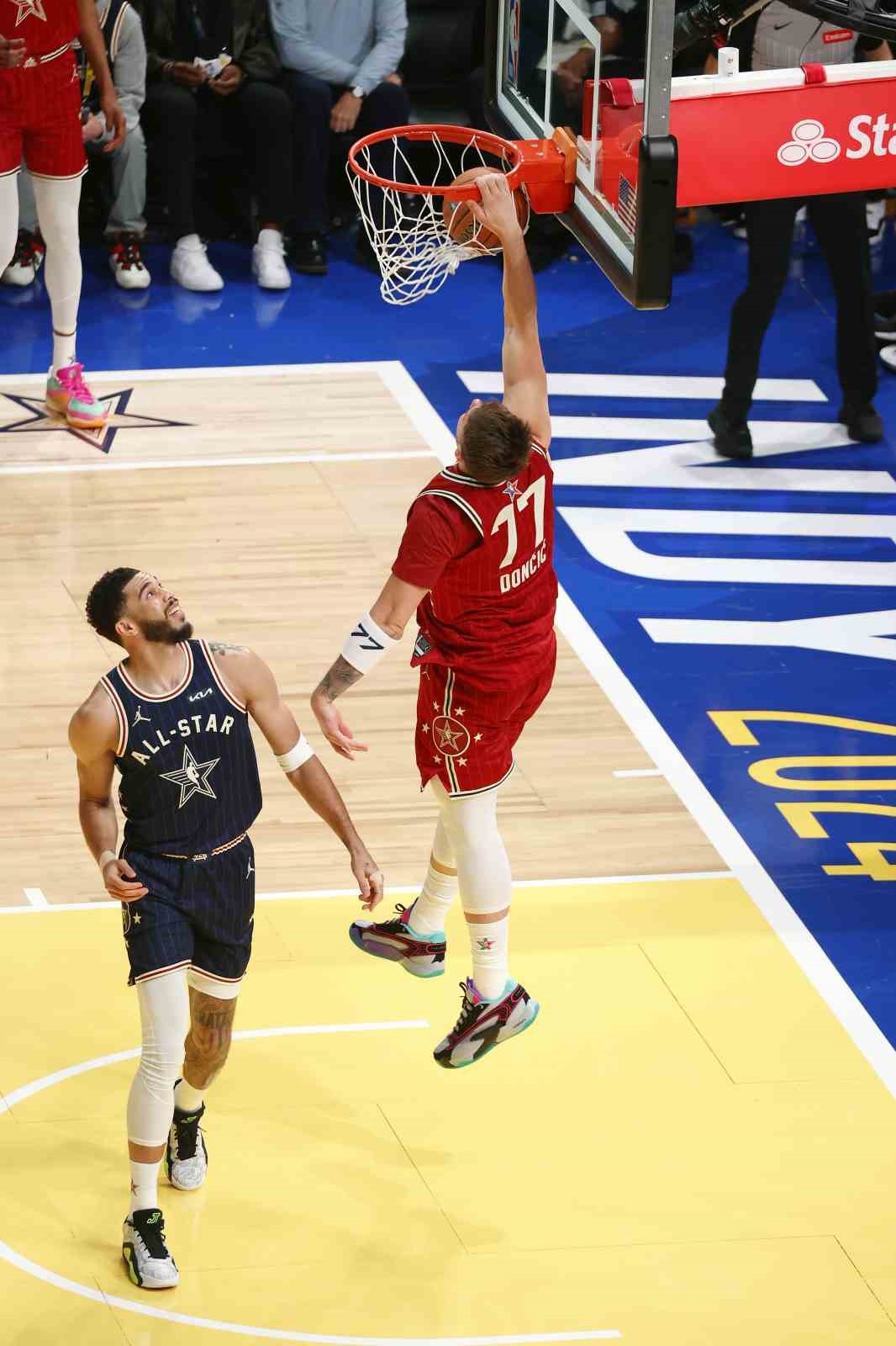 73. NBA All-Star maçını Doğu Konferansı rekor sayıyla kazandı
