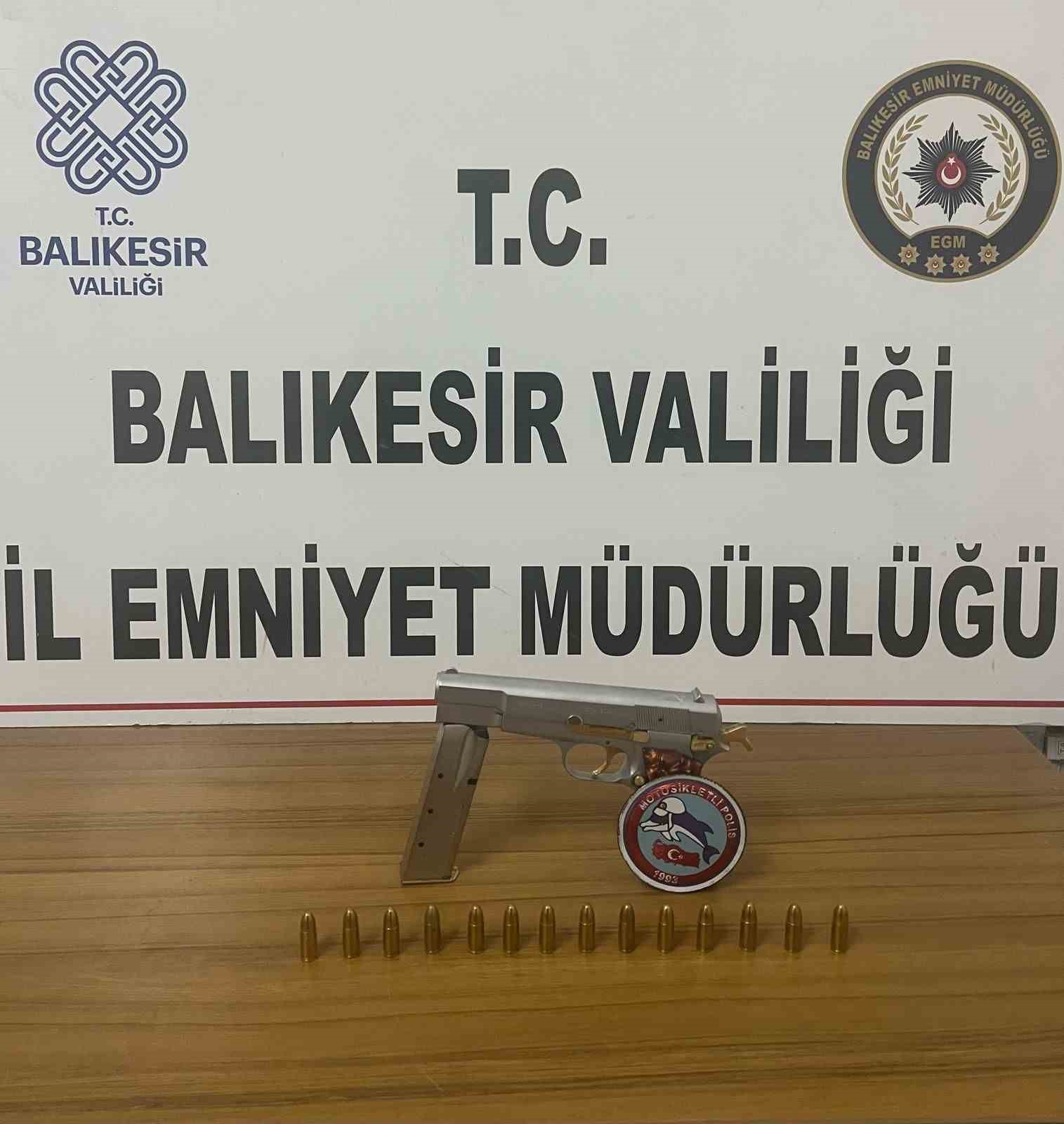 Balıkesir’de asayiş ve uyuşturucu operasyonu: 4 gözaltı