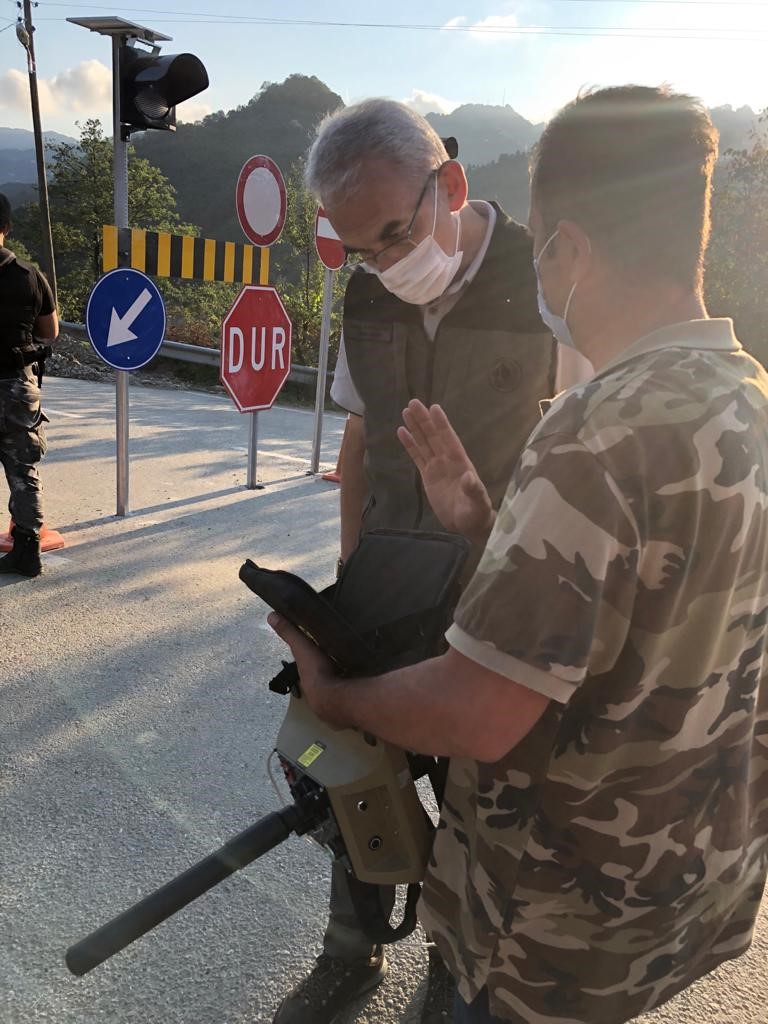 Zonguldak ORKUT&rsquo;a yeraltı g&ouml;r&uuml;nt&uuml;leme cihazı desteği
