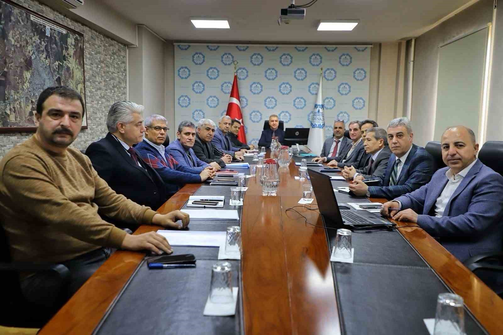 DİSKİ, 2024’te yapılacak projeleri ele aldı