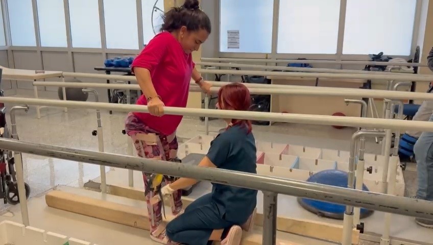 Niğde’de 3 aydır tedavisi devam eden depremzede sağlığına kavuşuyor