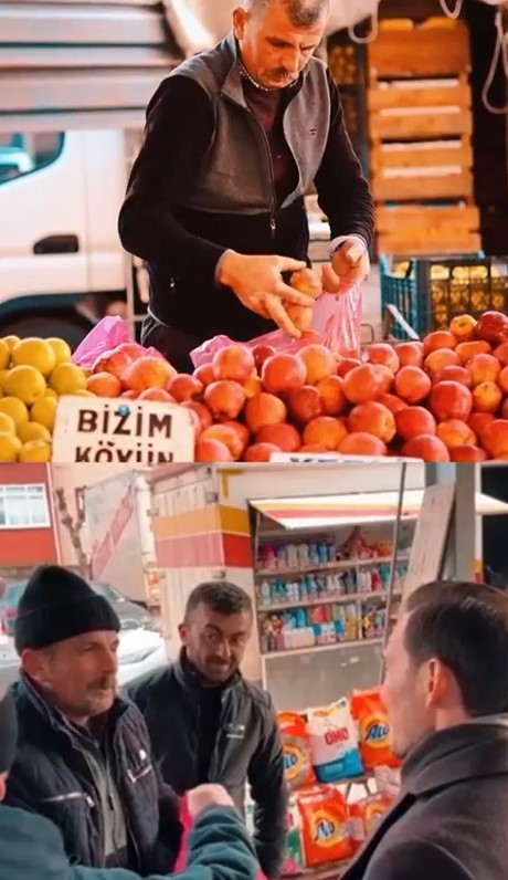 Tokatlı pazarcının siyasi d&ouml;n&uuml;ş&uuml;m&uuml; tıklanma rekoru kırdı
