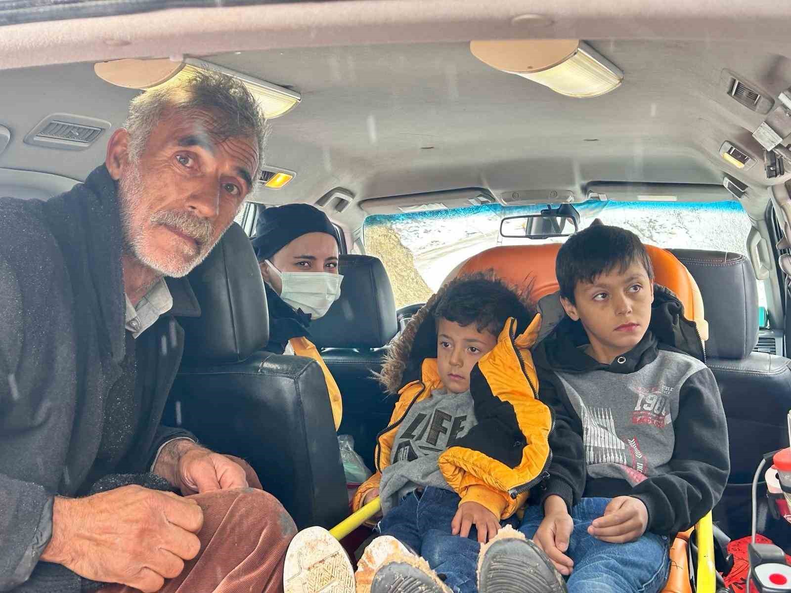 Sason’da rahatsızlanan iki kardeşe 48 saat sonra ulaşıldı