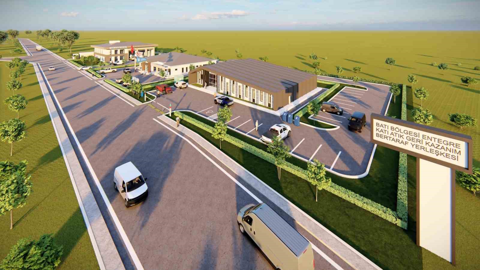 Hamitler &ccedil;&ouml;pl&uuml;ğ&uuml; botanik bah&ccedil;esine d&ouml;n&uuml;yor, Batı katı atık tesisi hayata ge&ccedil;iyor
