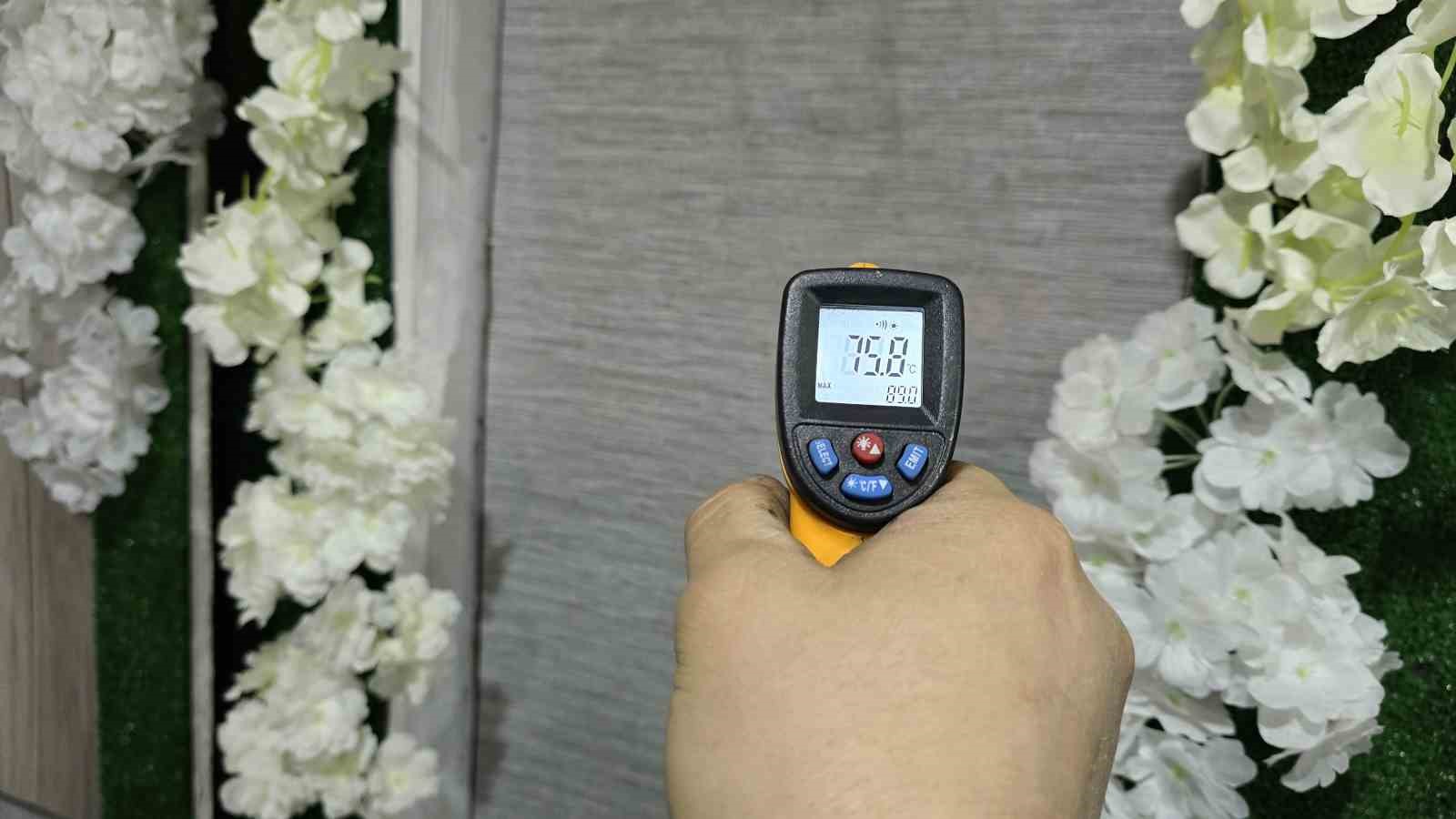 Tokat’ta yenilikçi boya teknolojisiyle ısınma