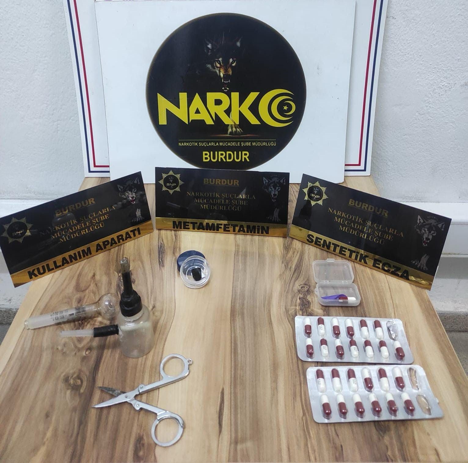 Burdur’da uyuşturucu operasyonu: 2 tutuklama