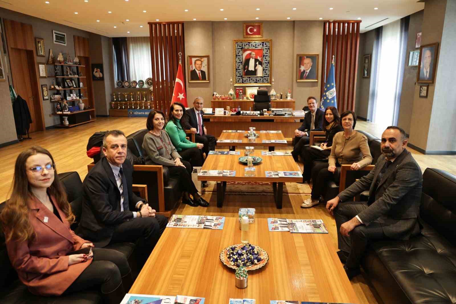 Başkan Işık, B&uuml;y&uuml;kel&ccedil;i Nikolaus Meyer-Landrut&rsquo;ı ağırladı
