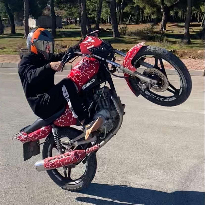 Taziye dönüşü motosiklet kazasında can verdi, son anları kamerada