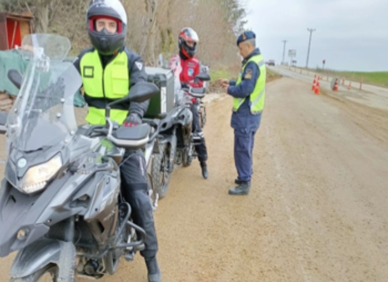 Kırklareli’nde motosikletlere yönelik denetim