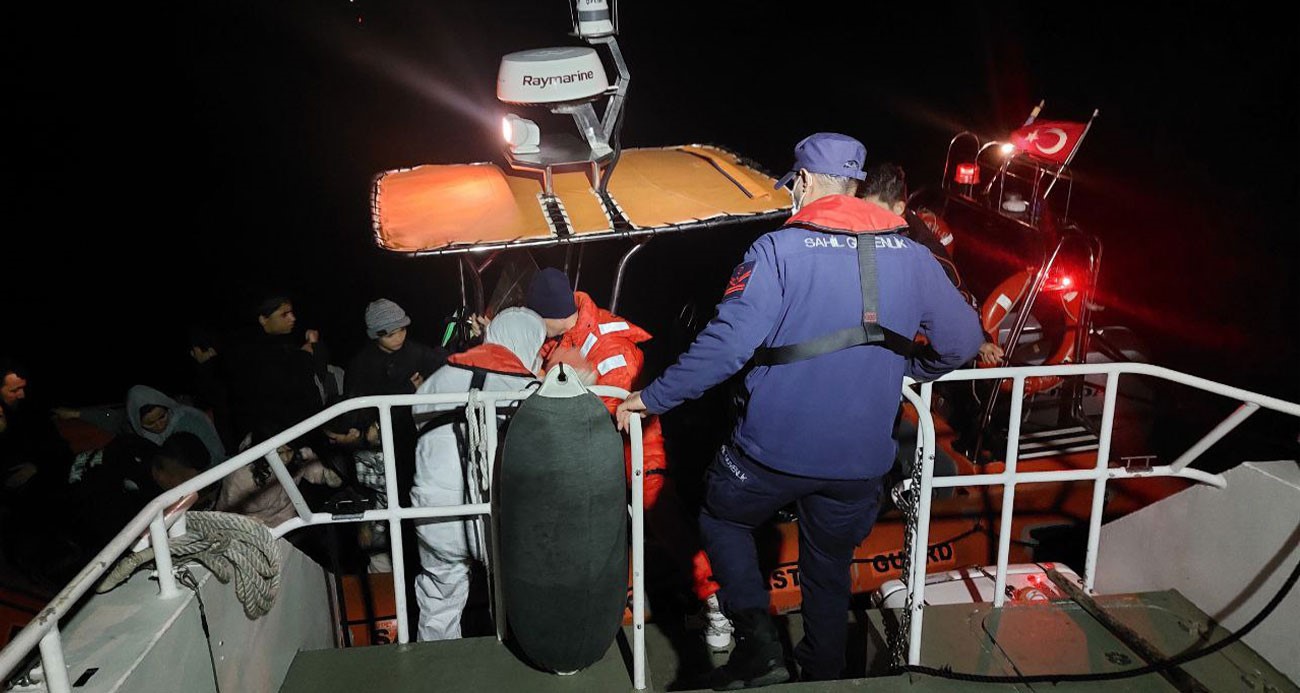 Balıkesir&rsquo;de 127 d&uuml;zensiz g&ouml;&ccedil;men yakalandı 