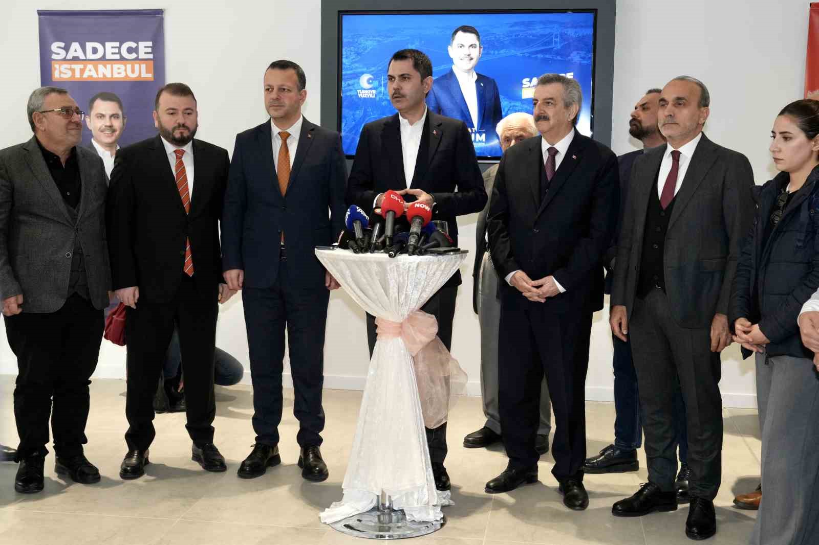 Murat Kurum: “CHP’li başkan 650 bin konut olmasa da olur diyor”