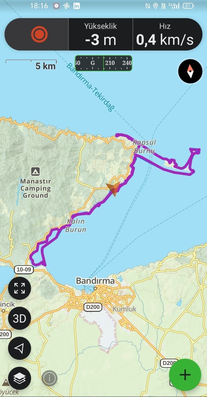 Bandırma K&ouml;rfezi&rsquo;nde kayıp m&uuml;rettebattan iz bulunamadı
