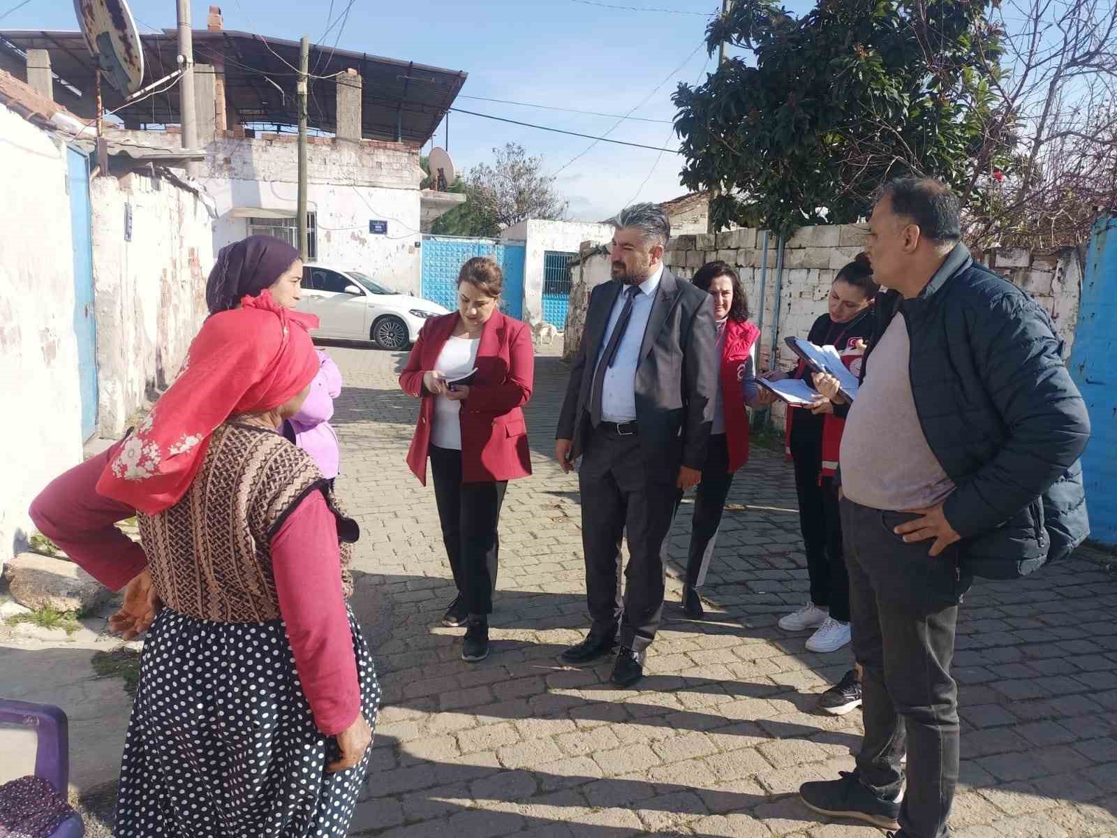 Aile ve Sosyal Hizmetler İl Müdürlüğü, Kocagür Mahallesi’nde saha çalışması gerçekleştirdi