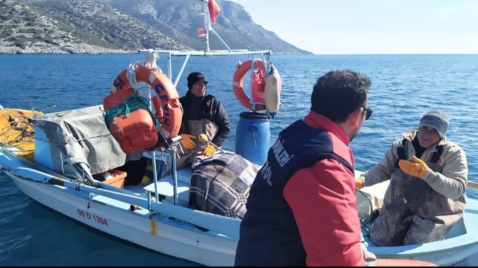 Söke’de balıkçılar önce denetlendi sonra bilgilendirildi