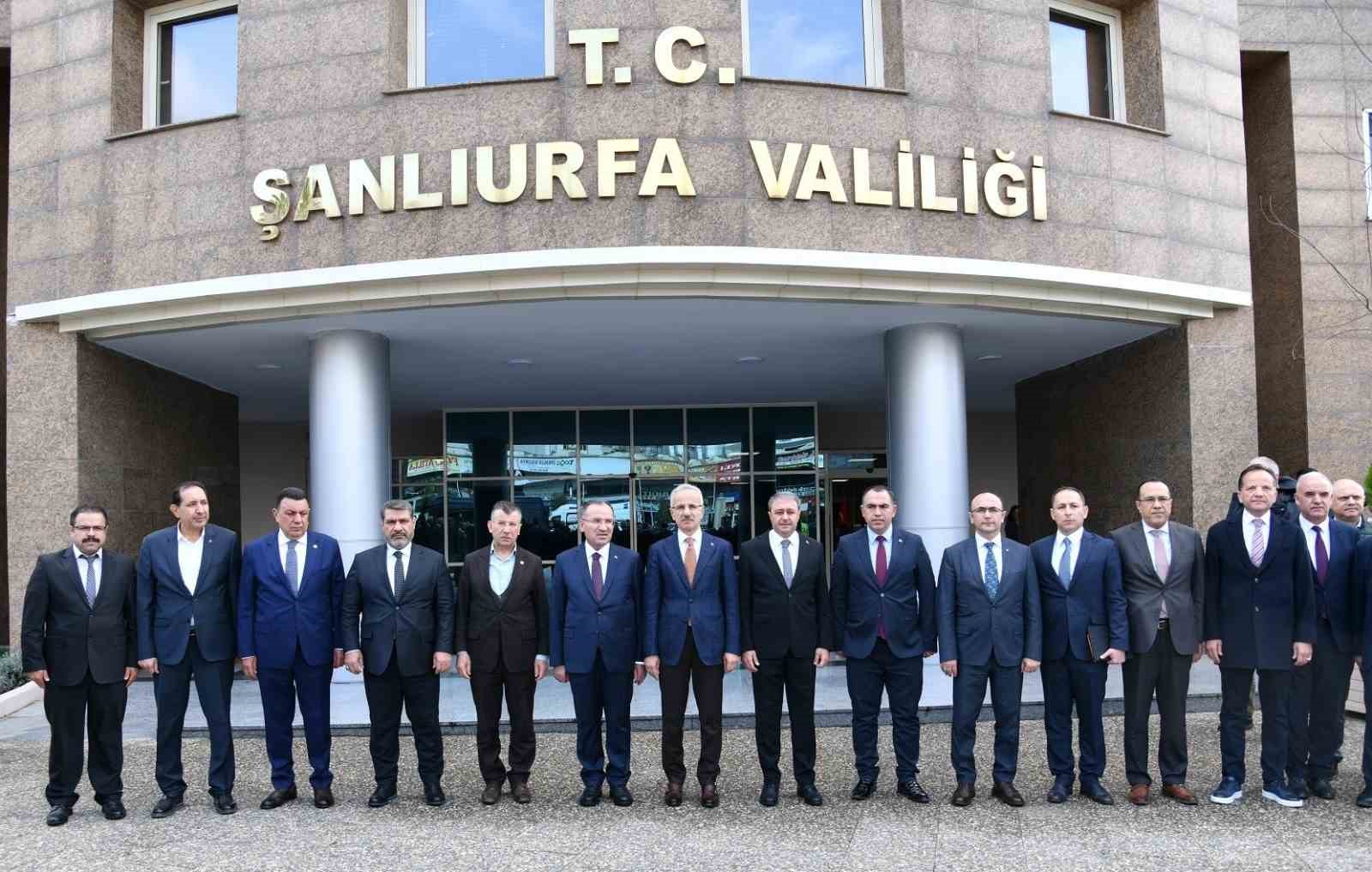 Ulaştırma Bakanı Uraloğlu, Şanlıurfa’da