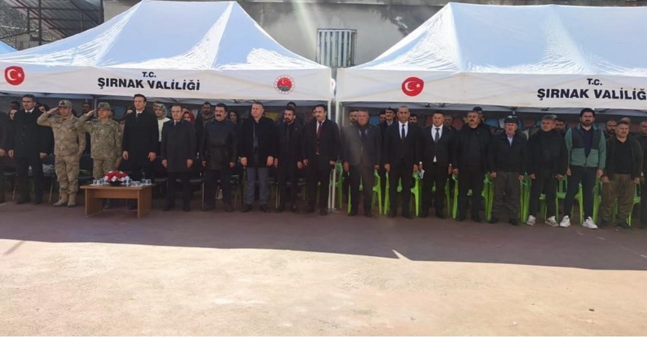 Uludere’de 37 yıl önce şehit edilen 14 vatandaş anıldı