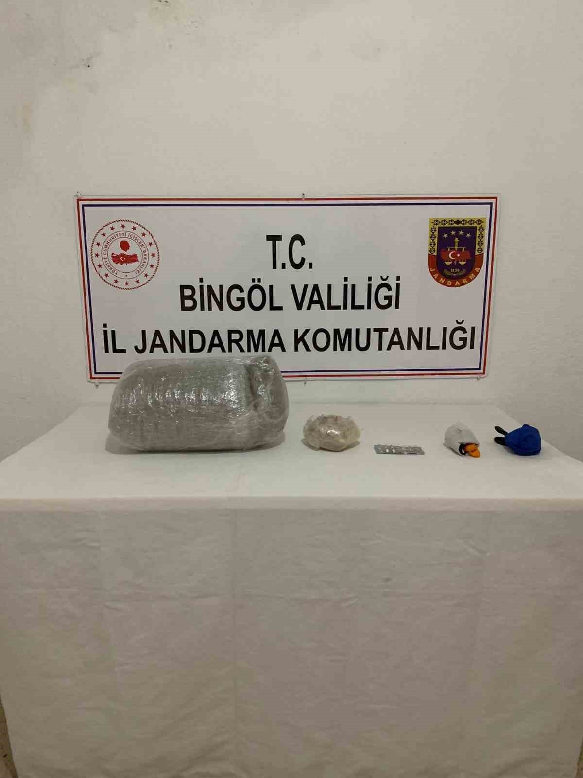 Bingöl’de uyuşturucu madde ele geçirildi: 1 gözaltı