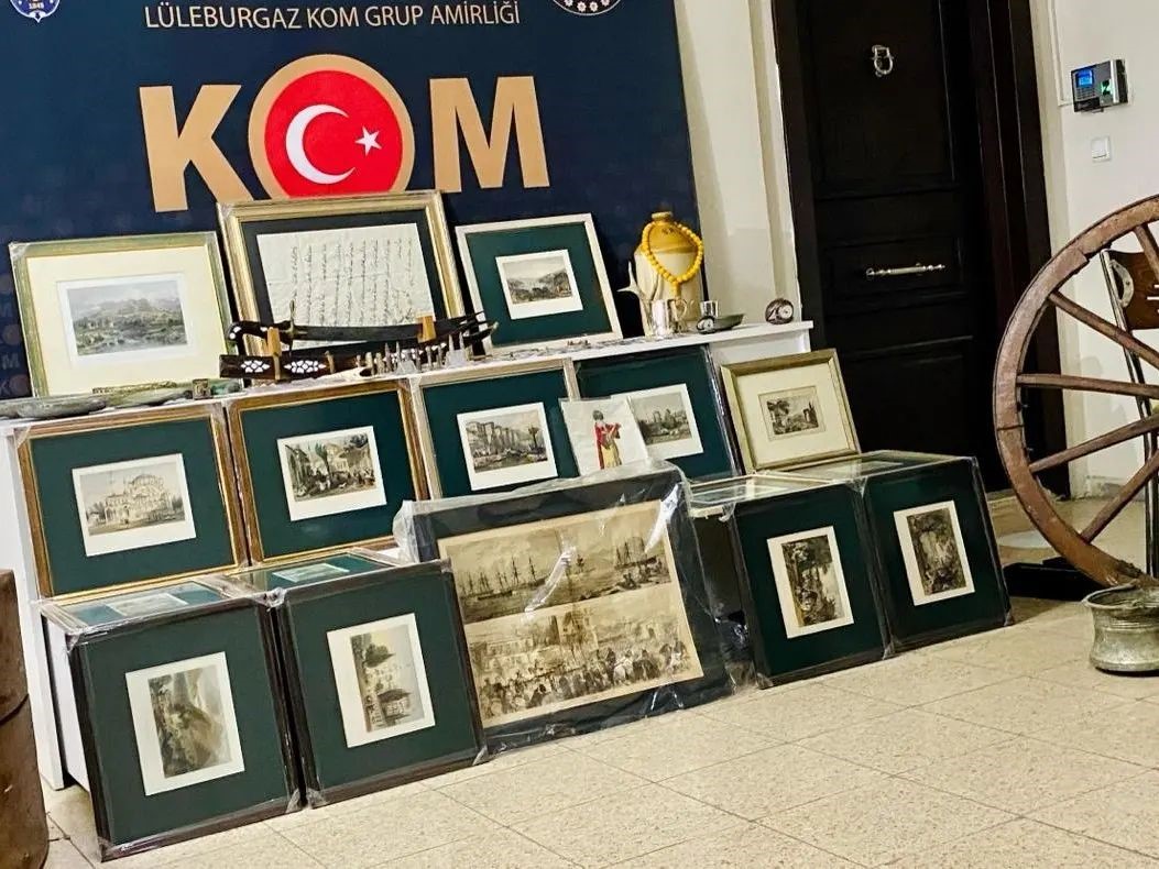 Kırklareli merkezli 11 ilde tarih eser ka&ccedil;ak&ccedil;ılığı operasyonu: 20 g&ouml;zaltı
