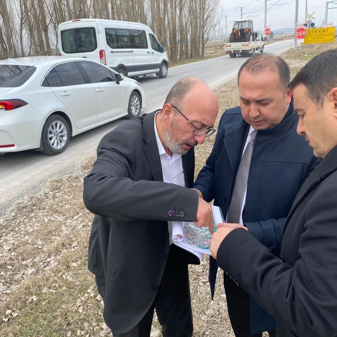 K&uuml;tahya&rsquo;daki karayolları projeleri yerinde incelendi
