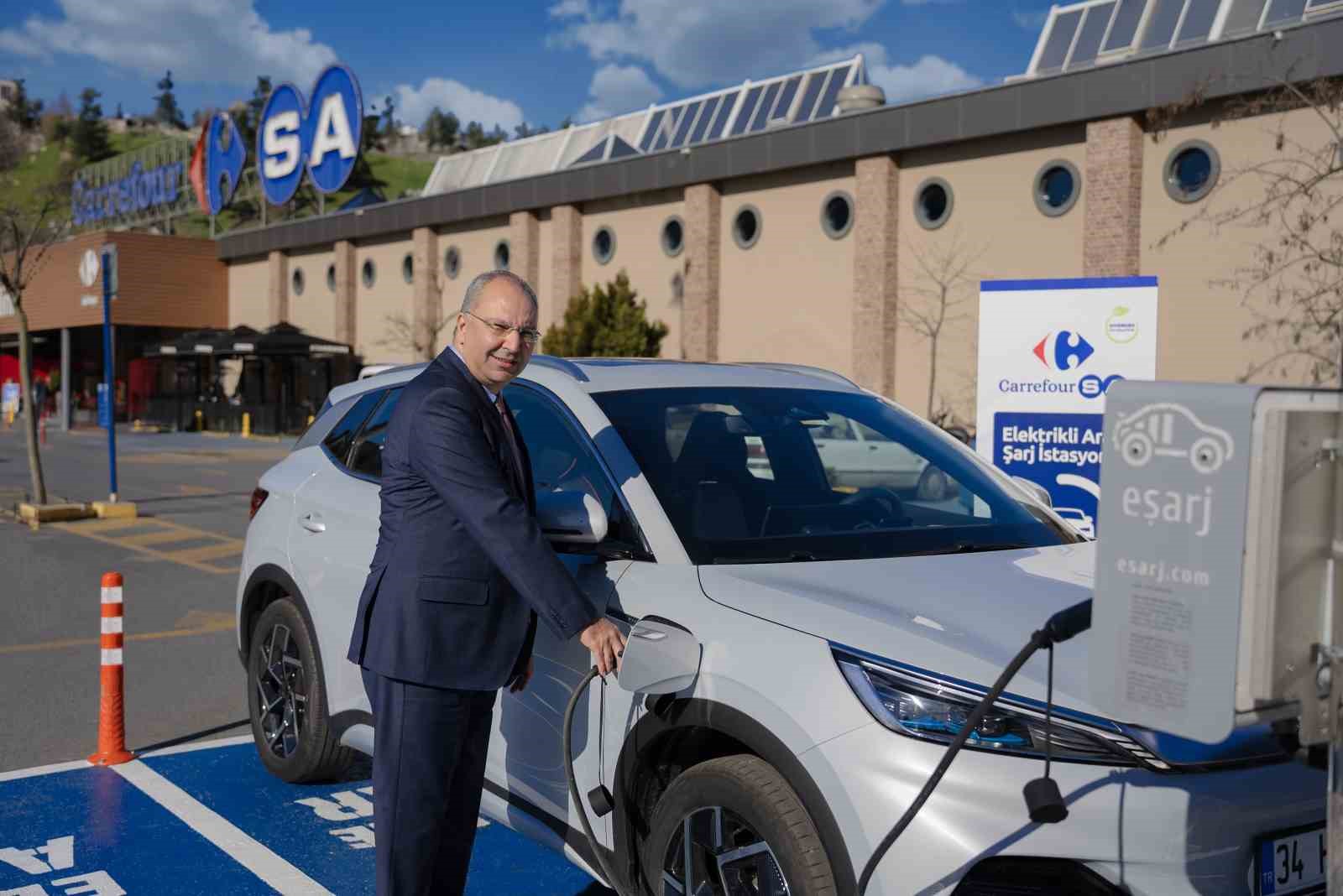 CarrefourSA Eşarj yatırımlarına devam ediyor

