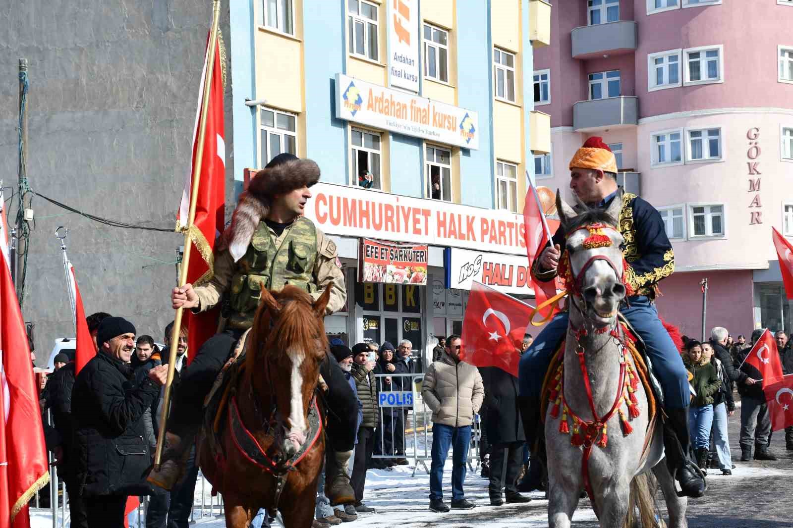 Ardahan’ın düşman işgalinden kurtuluşunun 103’üncü yılı kutlandı
