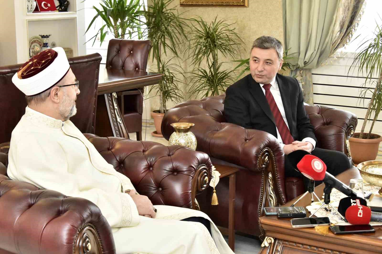 Diyanet İşleri Başkanı Erbaş Gümüşhane’de