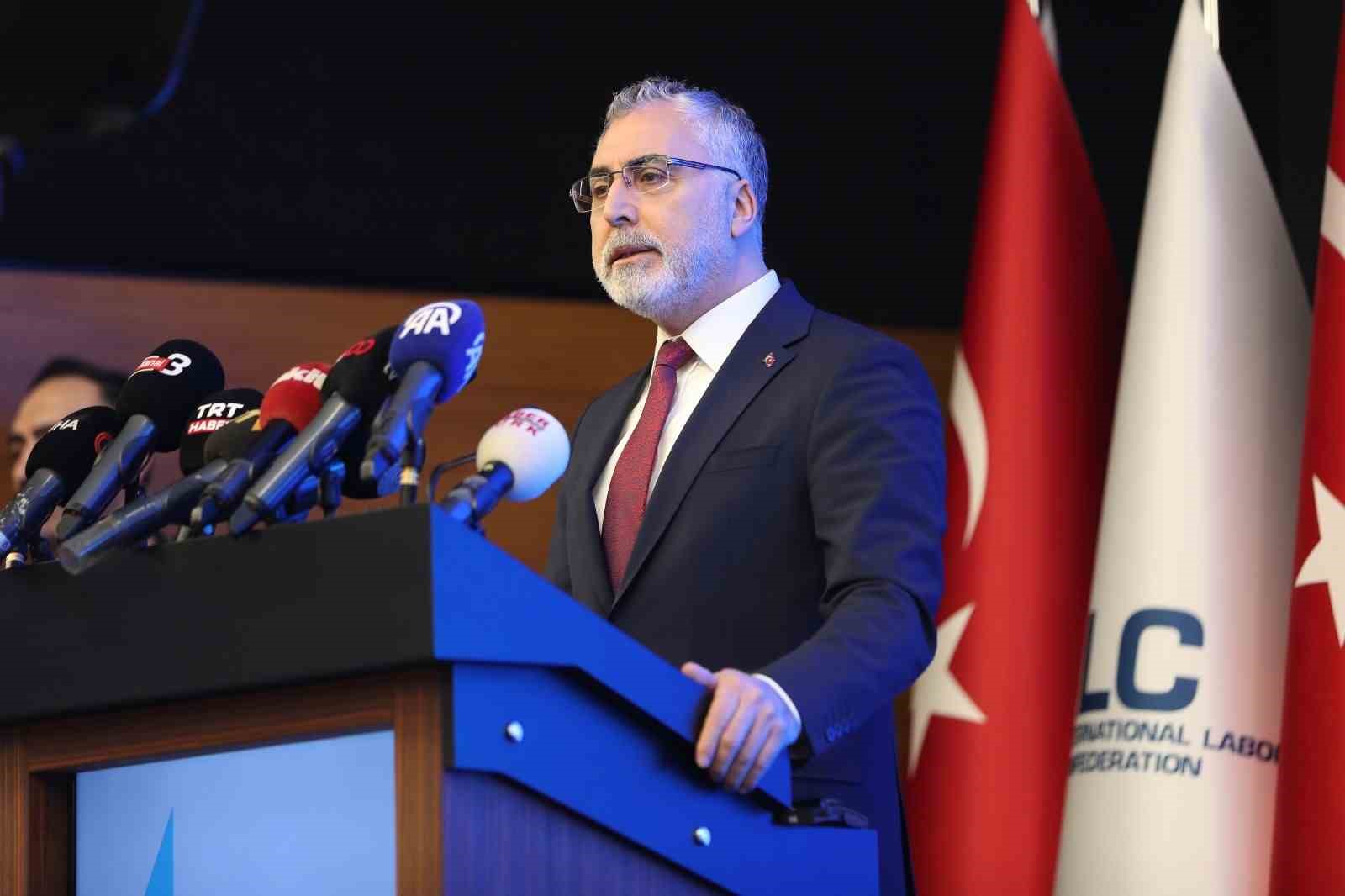 Bakan Işıkhan: "25 ülke ve 33 konfederasyonu etrafında buluşturan Uluslararası Emek Örgütü’nü çok değerli buluyorum"