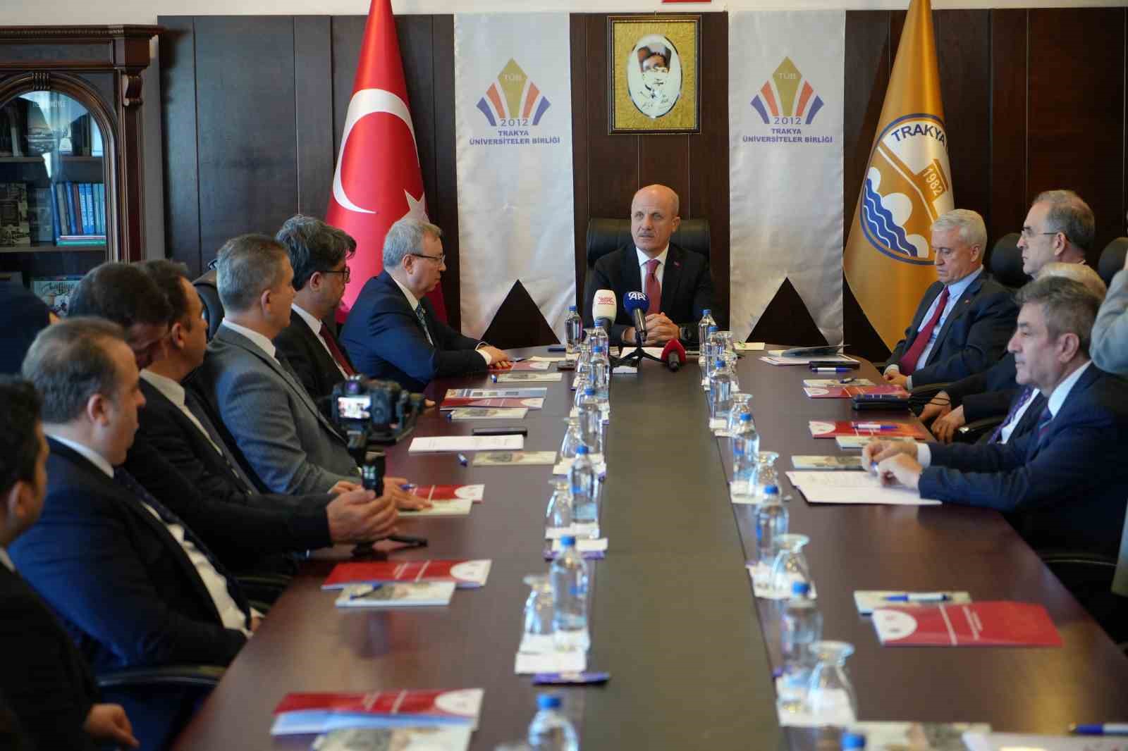 YÖK Başkanı Prof. Dr. Özvar Edirne’de