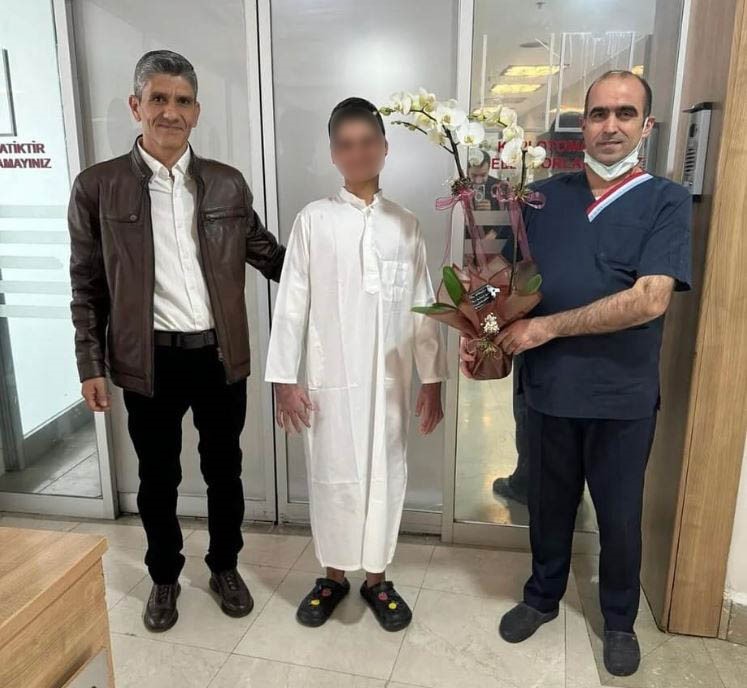 Şırnak’ta yangında ağır yaralanan çocuk taburcu oldu