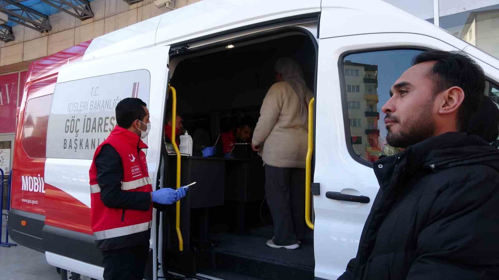 Çankırı’da düzensiz göçmenlere yönelik mobil göç noktası aracı hizmete başladı