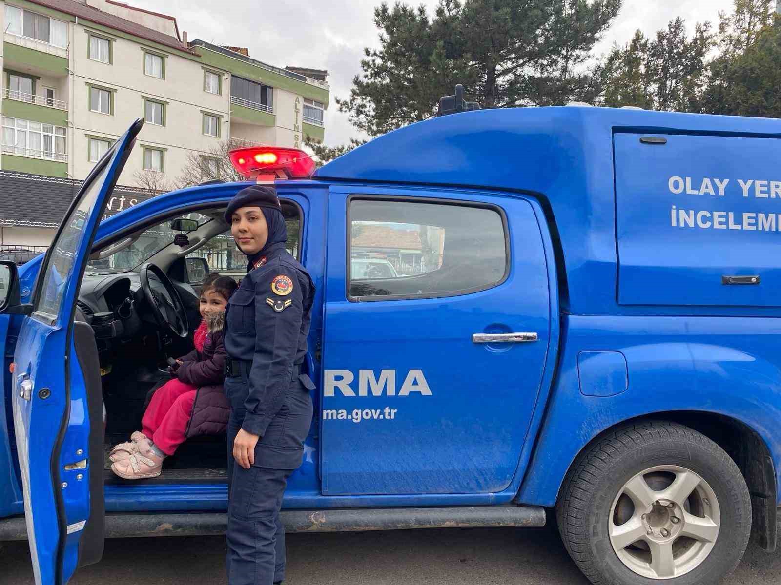 Sorgun&rsquo;da anaokulu &ouml;ğrencileri jandarma komutanlığını ziyaret etti
