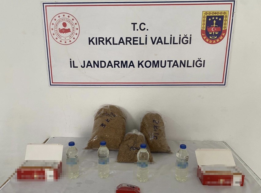 Kırklareli’nde kaçak tütün operasyonu