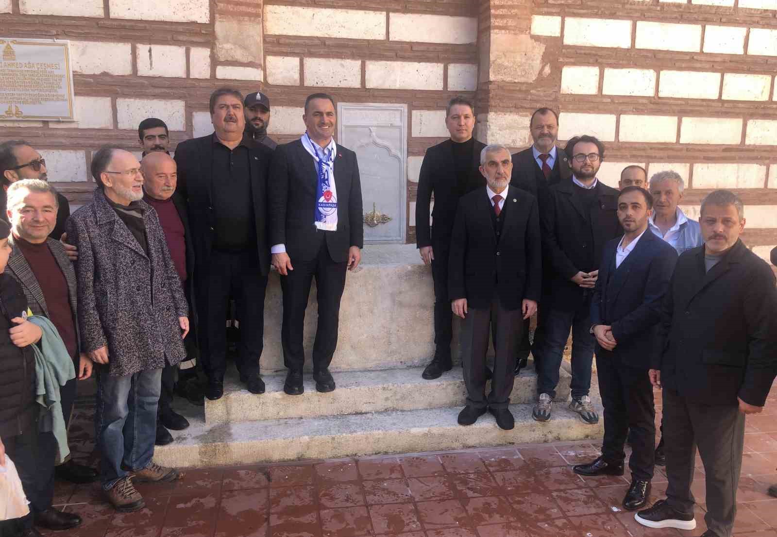 Beyoğlu&rsquo;ndaki 500 yıllık Tersane Emini Ahmed Ağa &Ccedil;eşmesi&rsquo;nin restorasyonu tamamlandı
