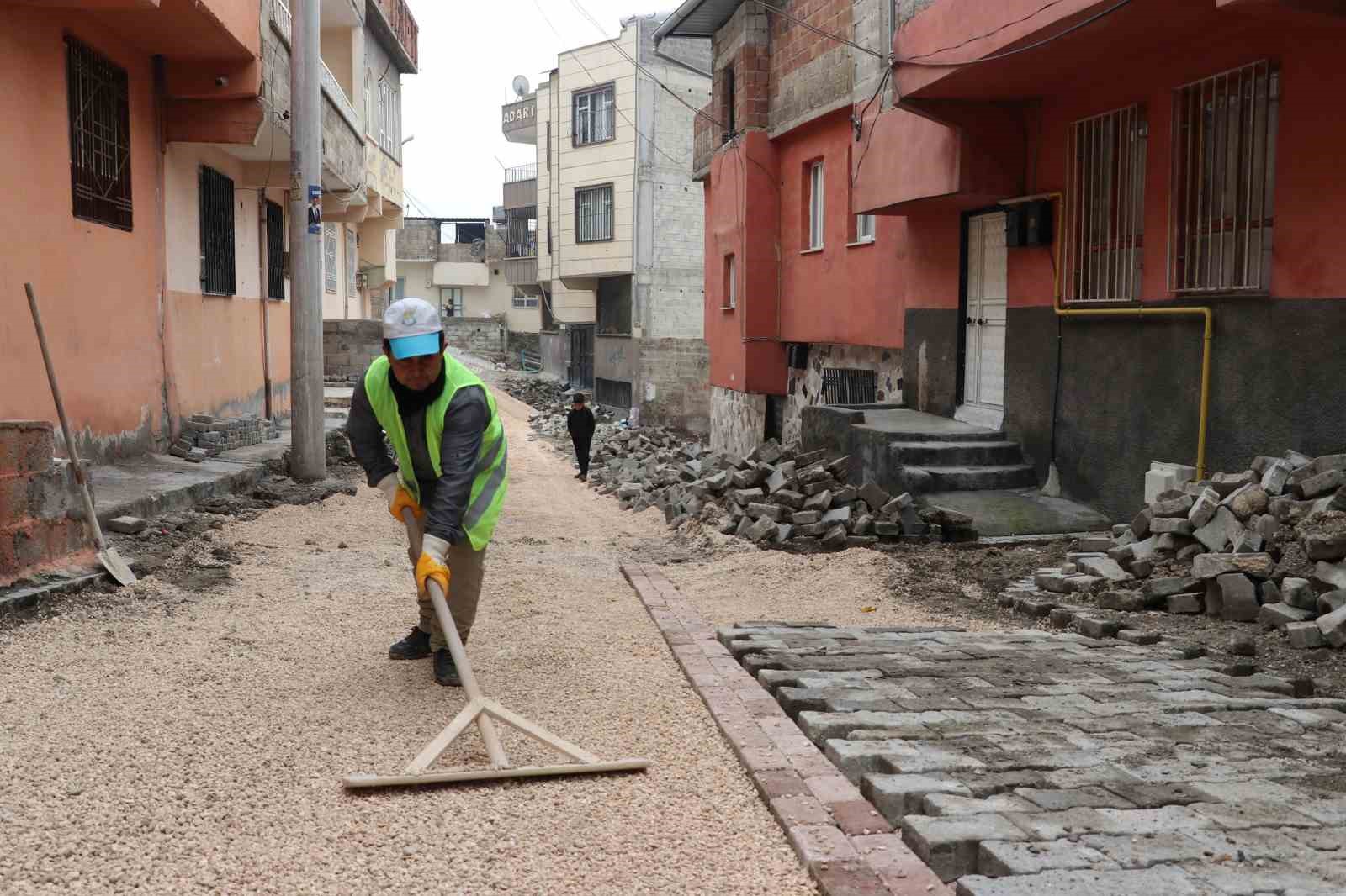Haliliye’de sokaklar yenileniyor