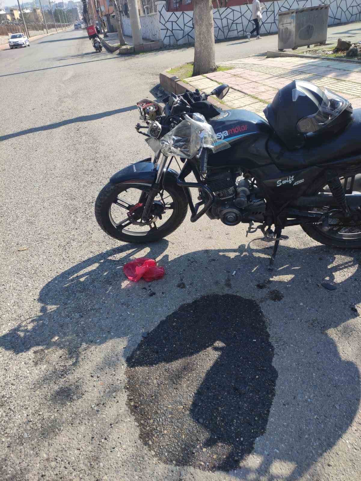 Siirt’te iki motosiklet çarpıştı:1 yaralı