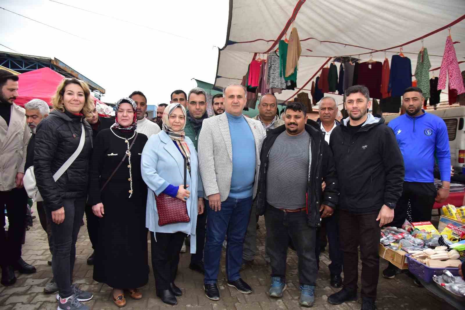 Başkan Kaya’dan, Acarlar’a Yeni Hal Tesisi sözü
