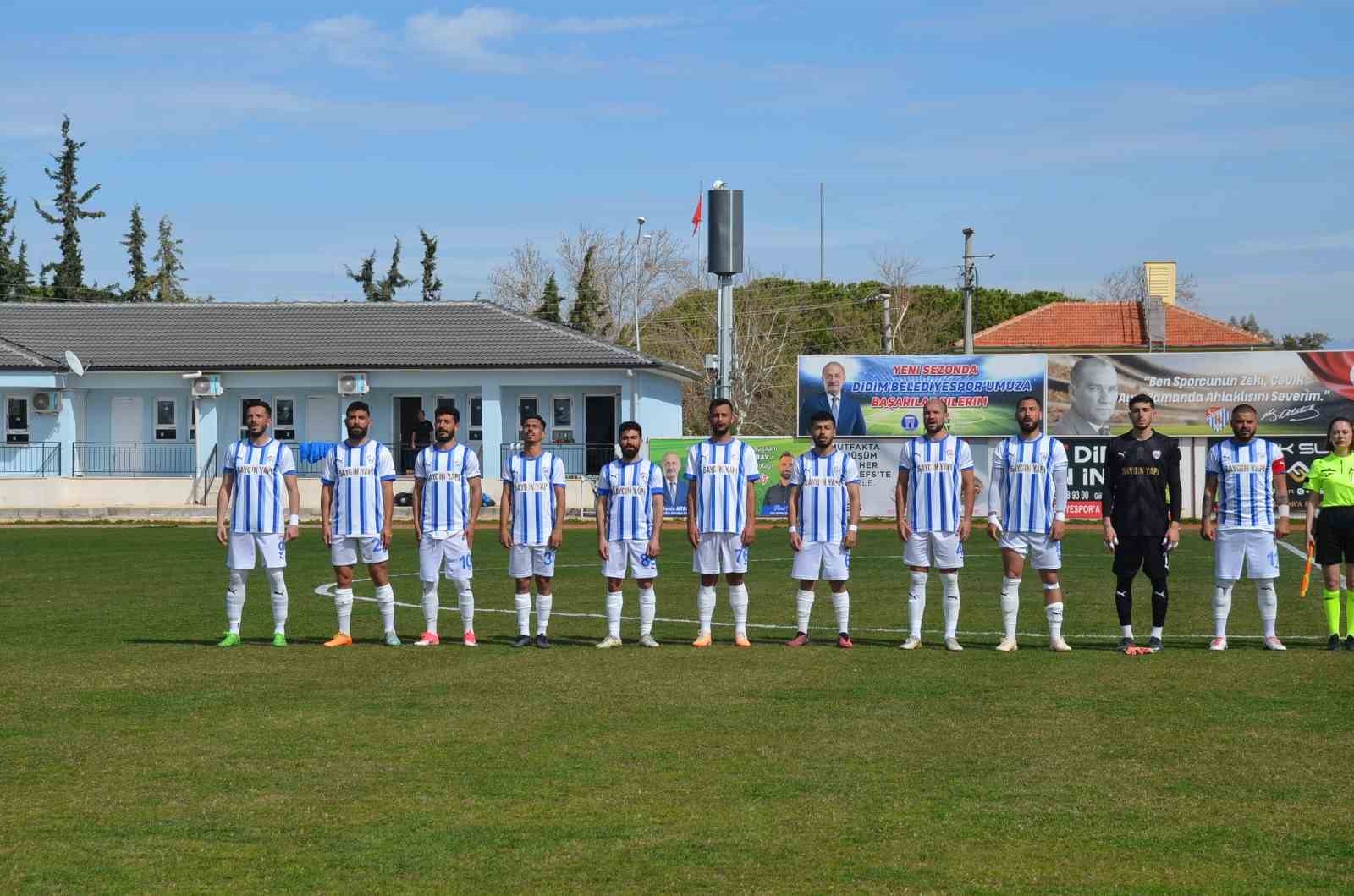 Didim Belediyespor, Keçiborlu’yu iki golle geçti