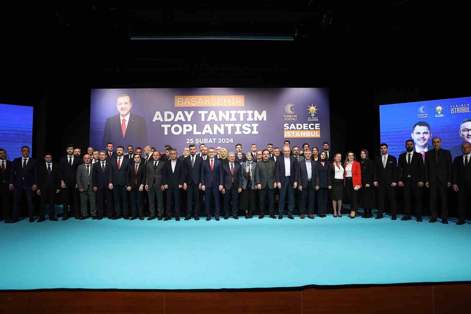 Başakşehir’de Cumhur İttifakı meclis üyesi adayları tanıtıldı