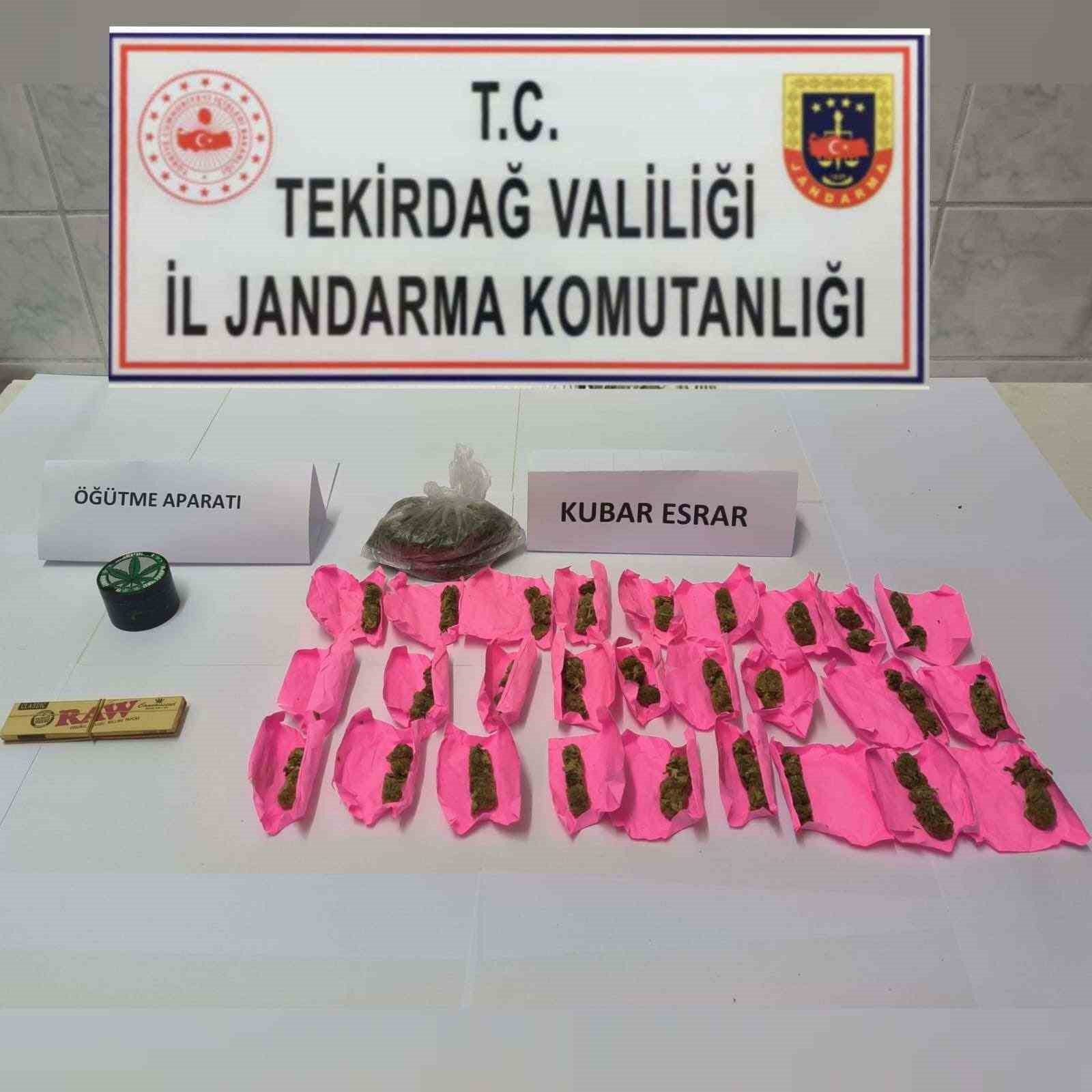Tekirdağ&rsquo;da uyuşturucuya ge&ccedil;it yok: 5 g&ouml;zaltı

