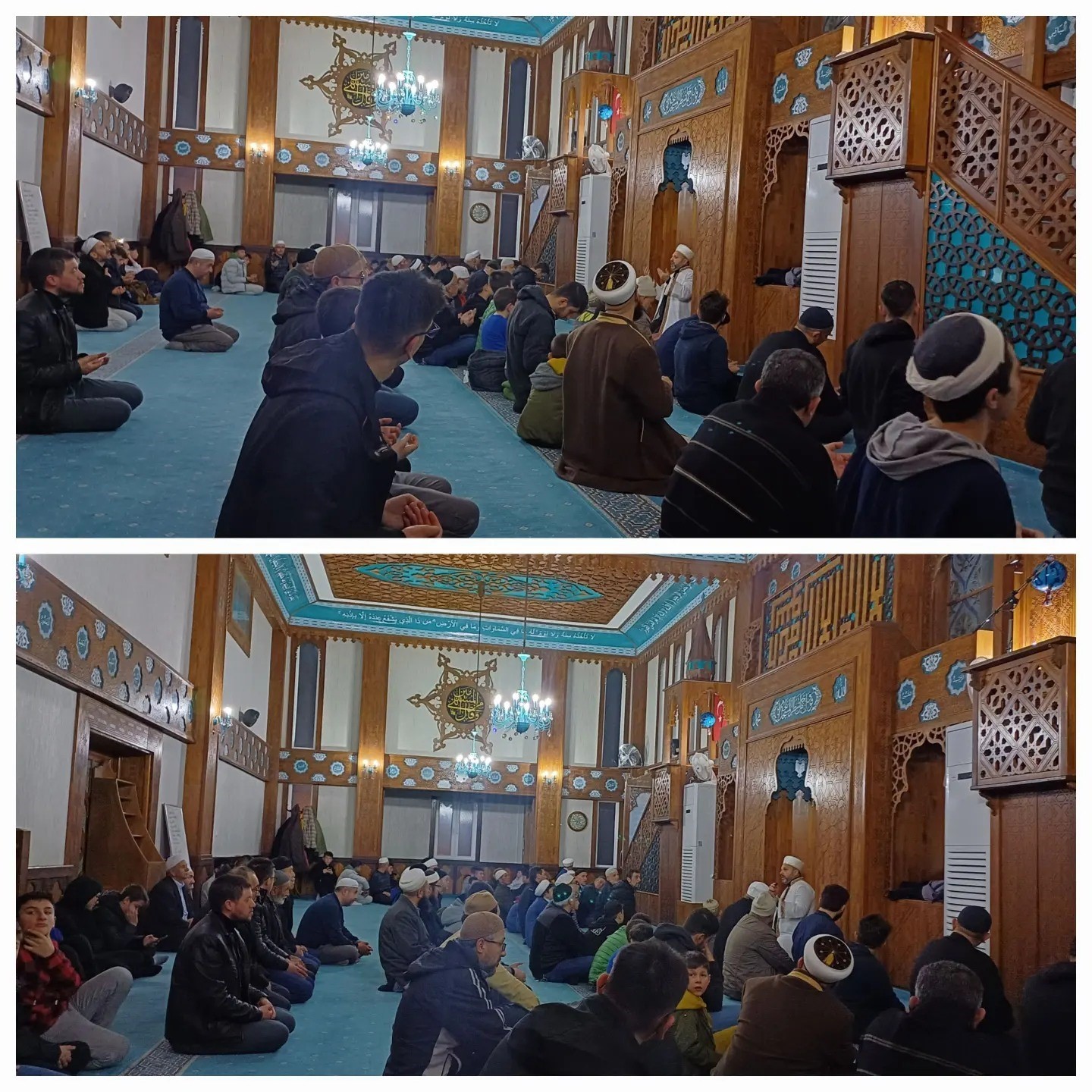 M&uuml;ft&uuml; A&ccedil;ık, Akabe Camii cemaatiyle buluştu
