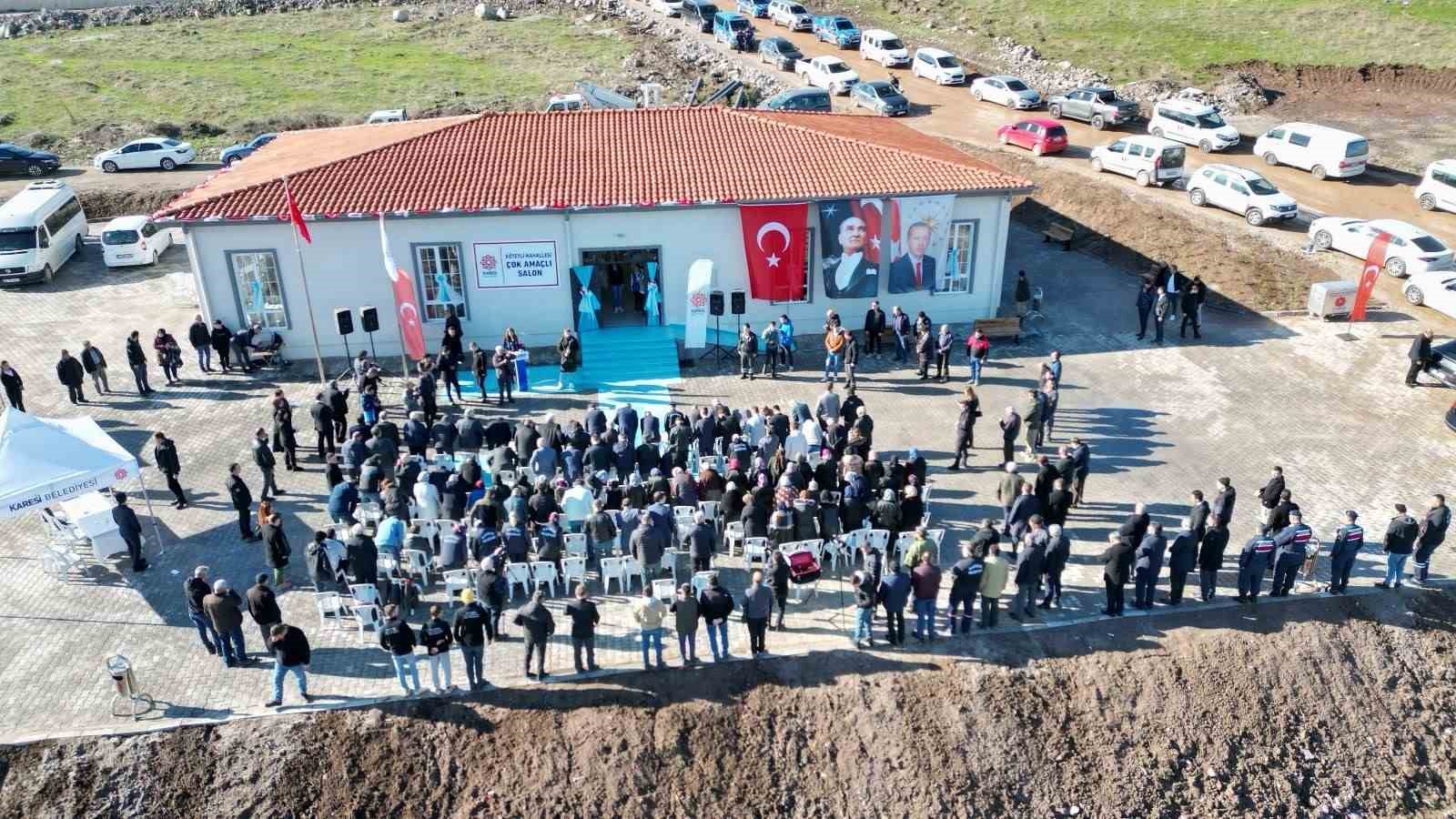 Karesi Belediyesi kırsal mahallelere değer katıyor
