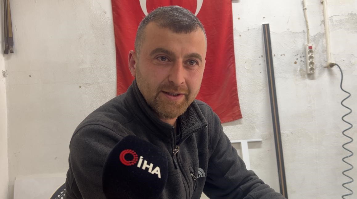 Nesli tükenme tehlikesi yaşayan Porsuk cep telefonuyla görüntülendi