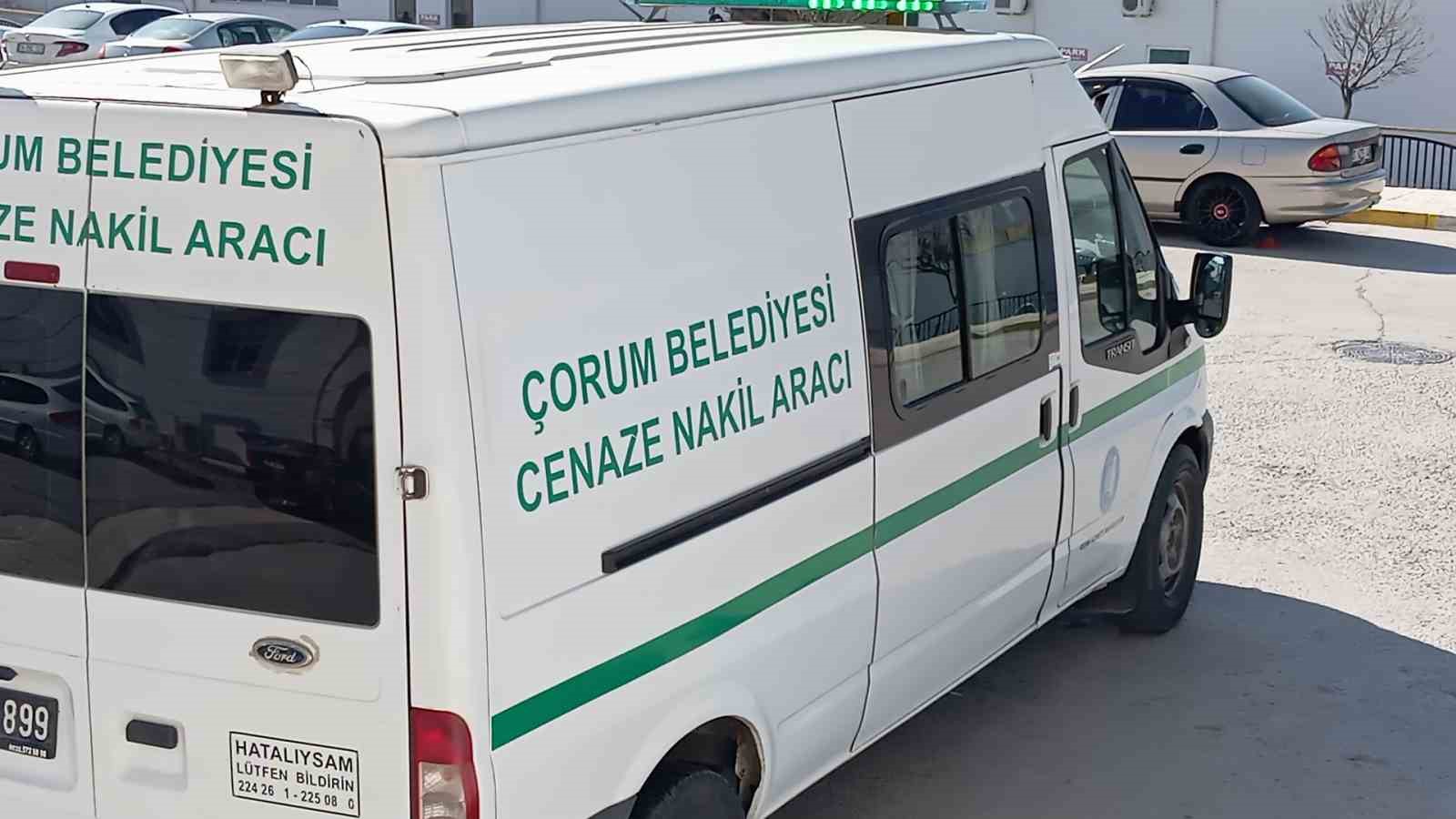Çorum’da 17 yaşındaki çocuk araç içinde ölü bulundu