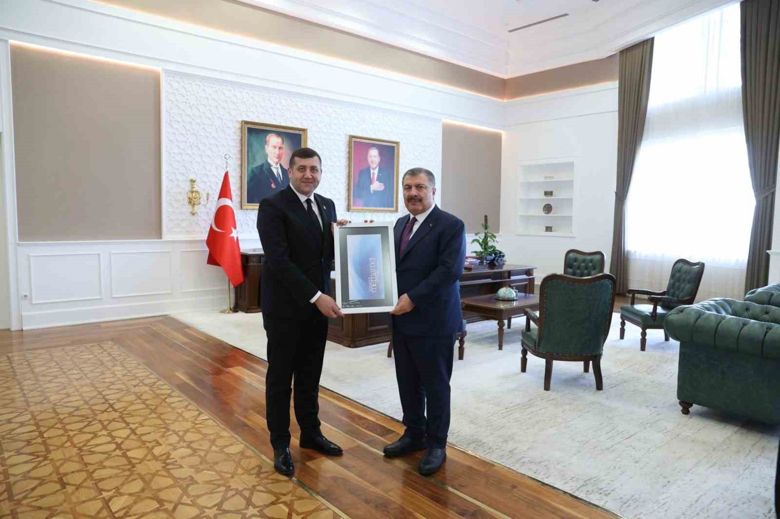 MHP’li Ersoy, Bakan Koca’ya ilçelerin taleplerini iletti