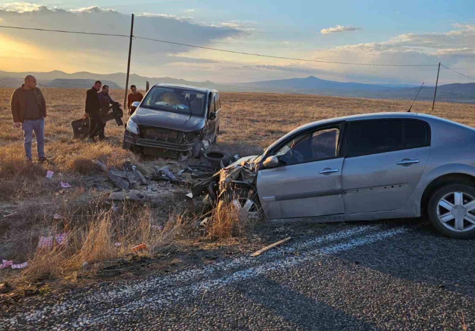 Nevşehir’de trafik kazası: 3 yaralı