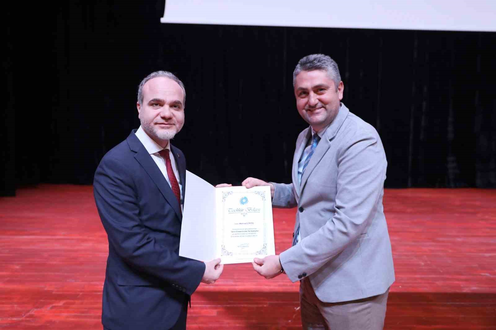 Niğde’de Tarım Orman Elçileri ile Söyleşiler Programı düzenlendi
