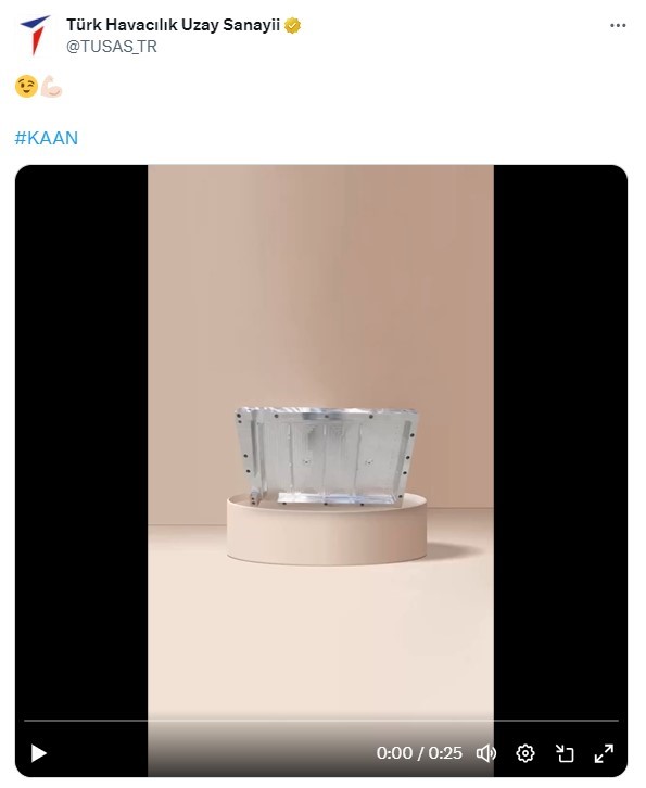 TUSAŞ’tan “kalorifer petekli” gönderme