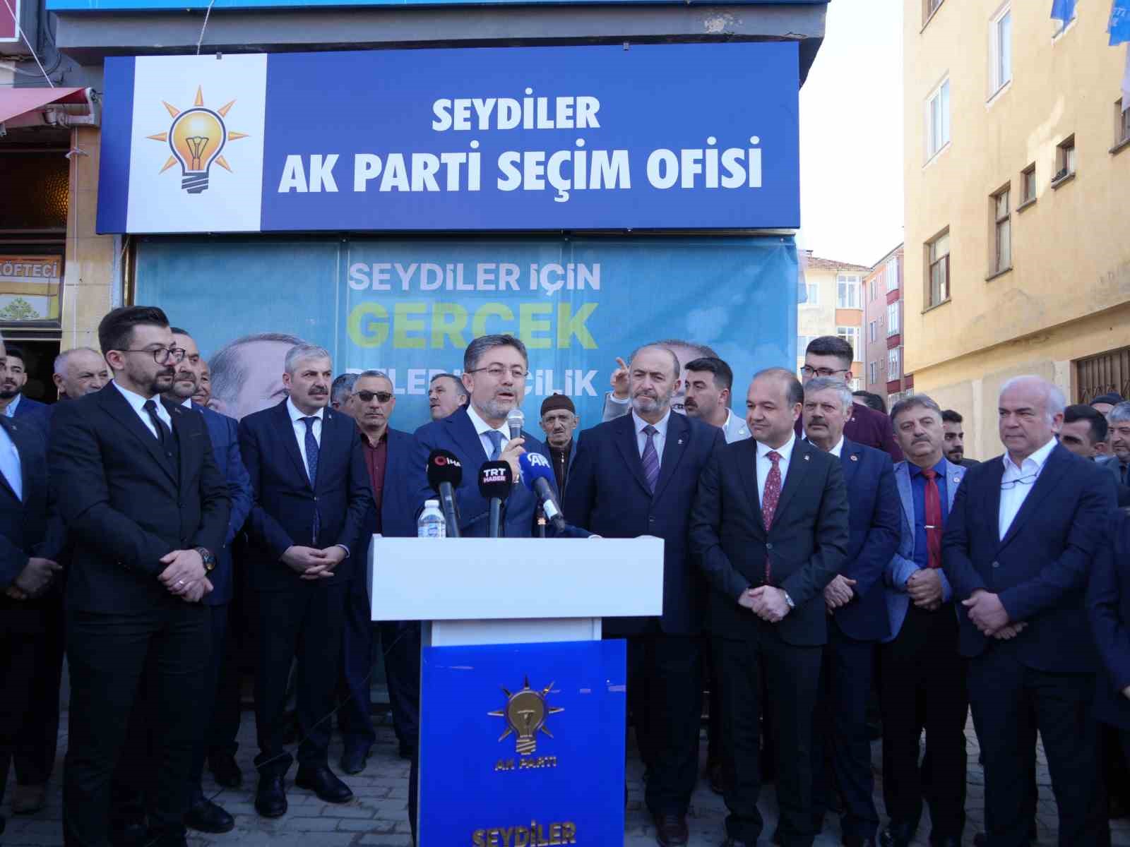 Tarım ve Orman Bakanı İbrahim Yumaklı:
